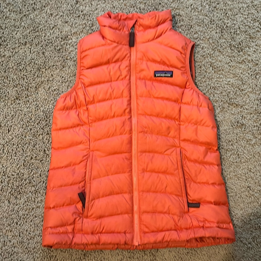 Girls Patagonia Zip Up Vest